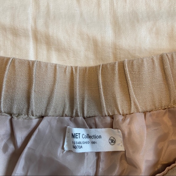 NET Tan Buckle Shorts - Picture 6 of 6